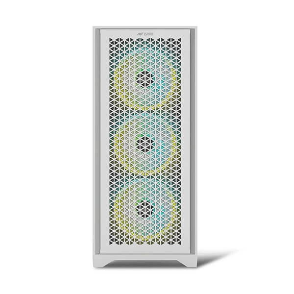 Ant Esports ICE-4000 RGB (ATX) Cabinet (White)