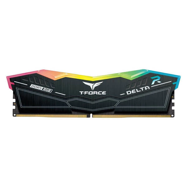 TeamGroup T-Force Delta RGB 32GB (16GBx2) DDR5 6000MHz Desktop RAM (Black)