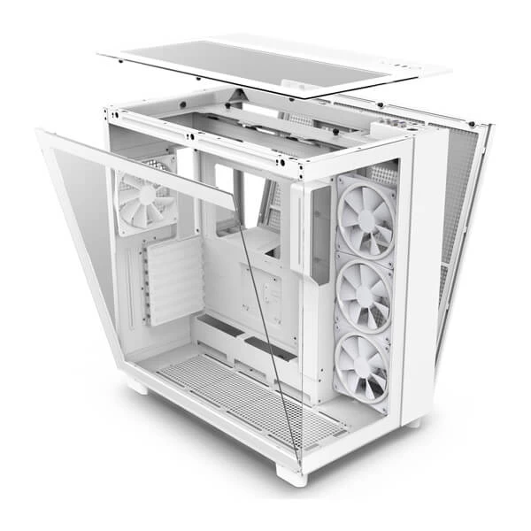 NZXT H9 Elite Mid Tower Cabinet (White)
